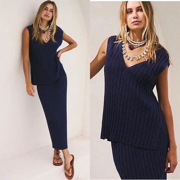Free People Dresses & Skirts - Free People Veda top and skirt set